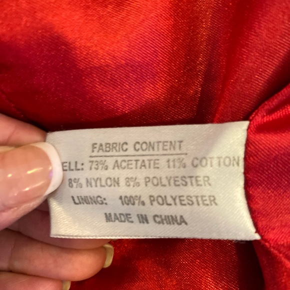 Gallery Womens Coat M Black Faux Persian Lamb Large Notch Collar - Picture 13 of 15